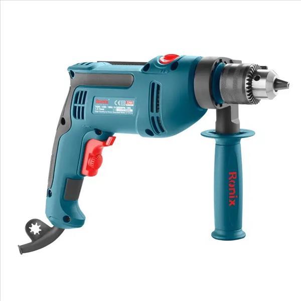 دریل برقی چکشی 13 میلی‌متری آچاری 750 وات 3000 دور - 2260  